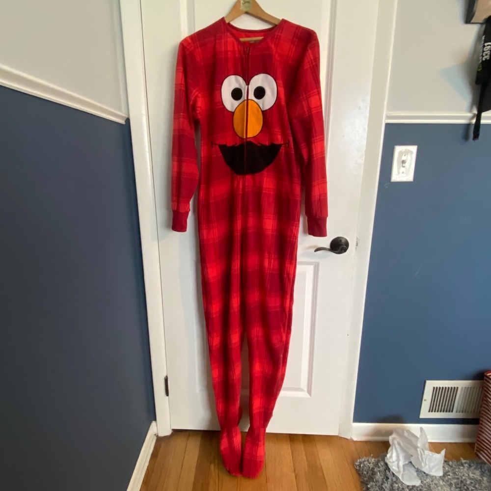Elmo adult onesie